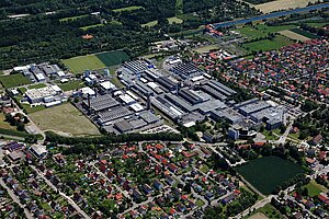 SGL Carbon's Meitingen site from above