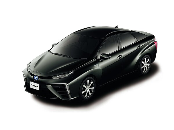 Toyota Mirai, das erste in Serie gefertigte Brennstoffzellenauto