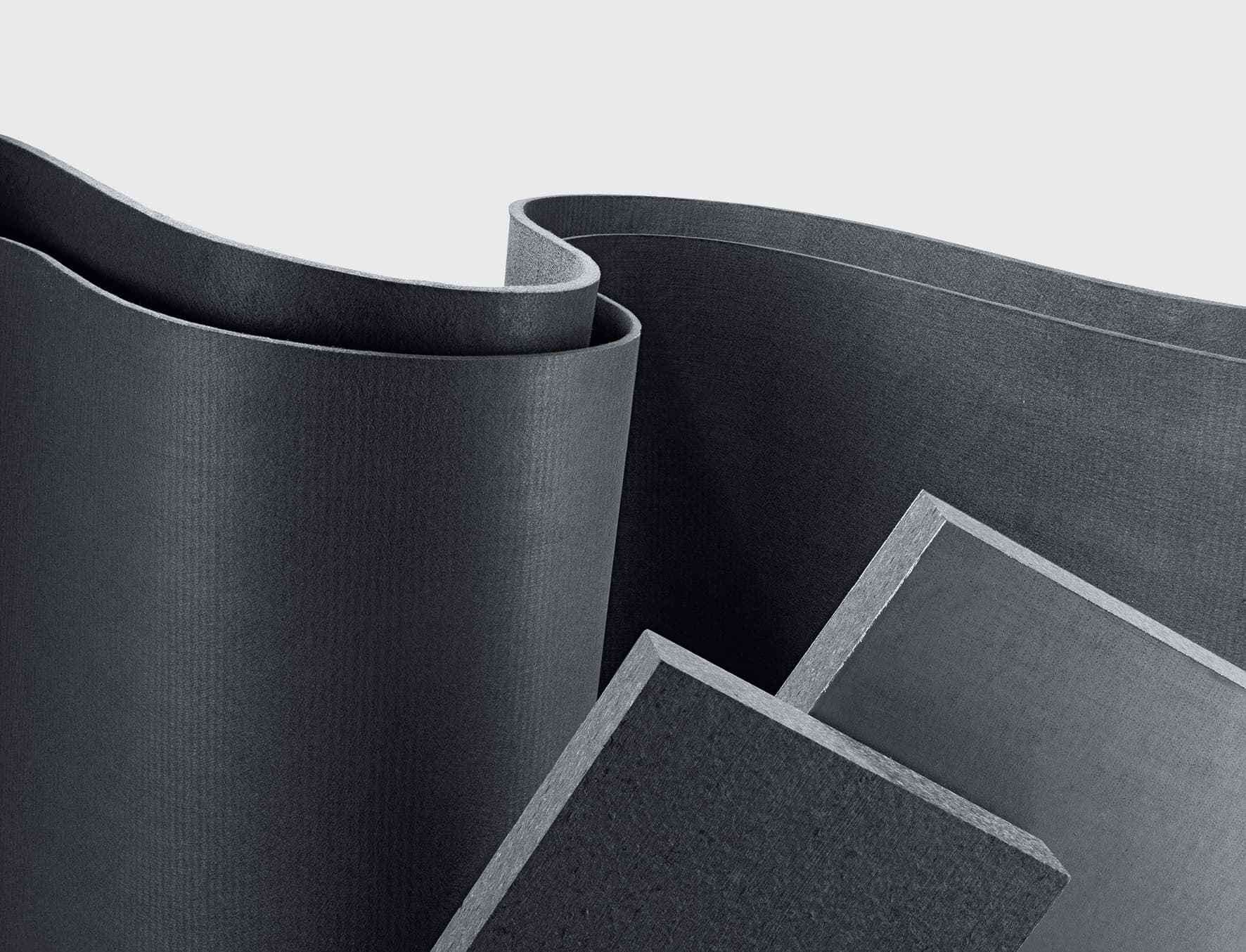 8"x12'' 5mm Graphite Carbon Felt Soft Sheet Furnace Insulation Panel Electrode
